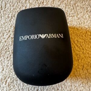 Emporio Armani Black Accessory Case